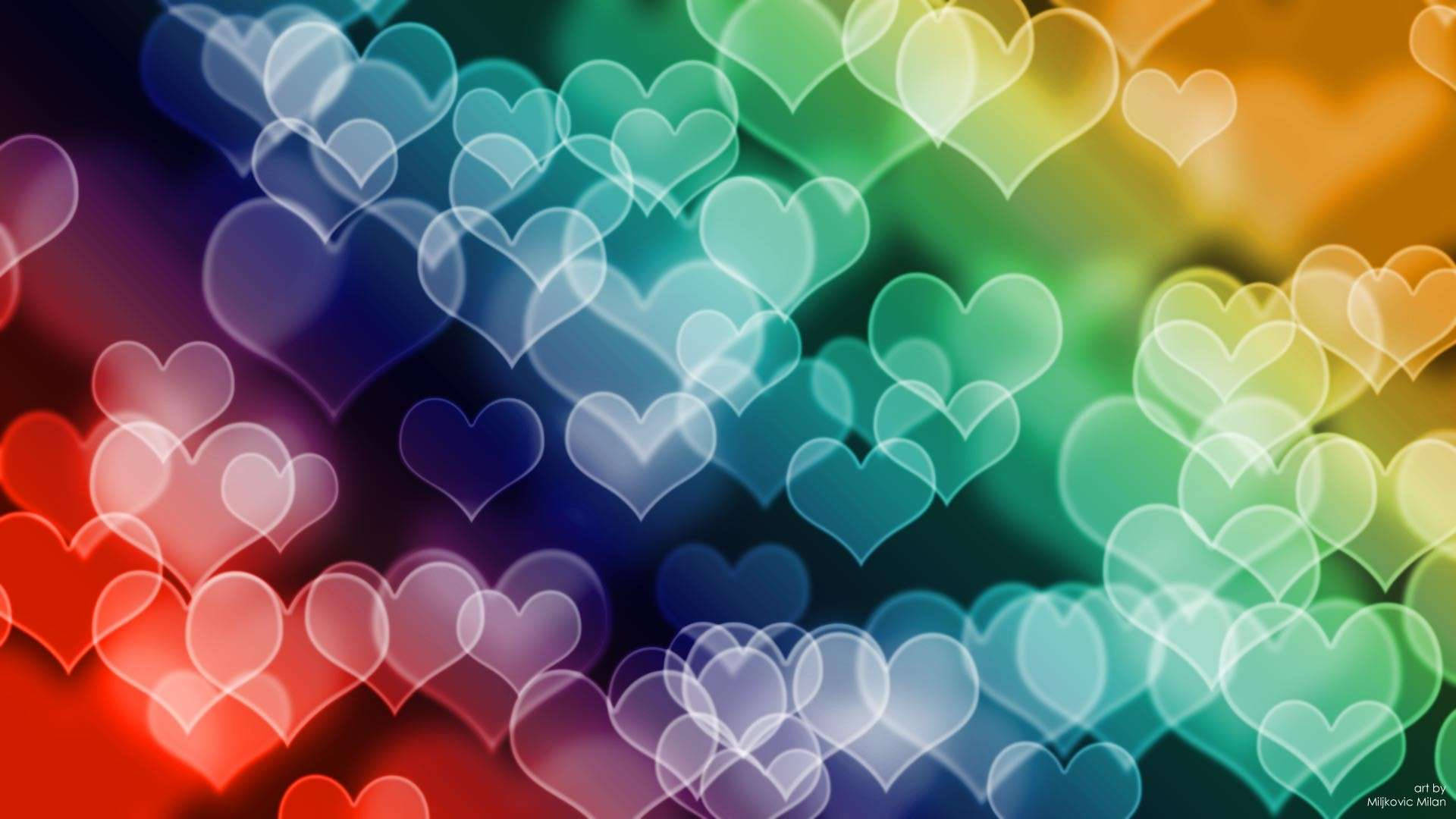 Vis dit hjerte noget kærlighed i dag! Wallpapers