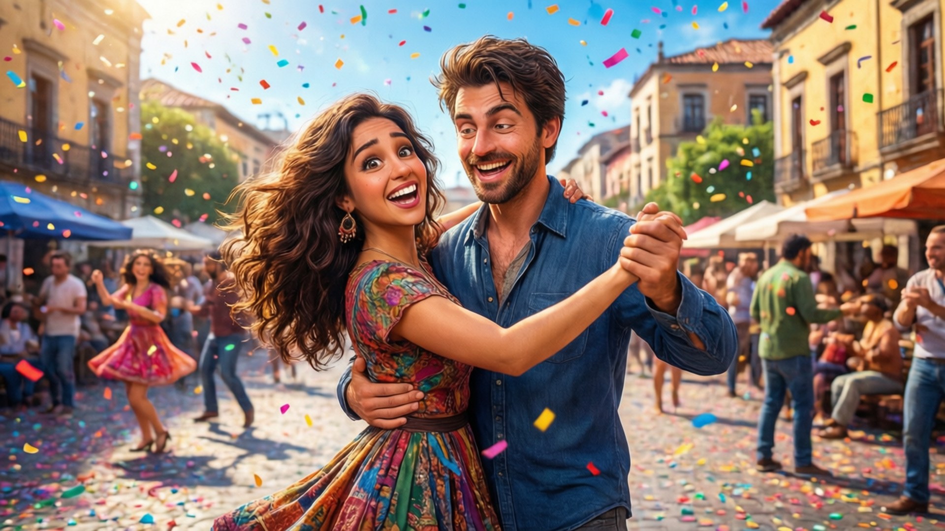 Vivo og Gabi danser Wallpapers