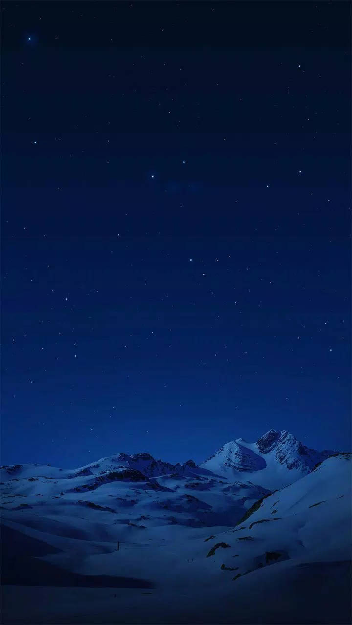Vivo Y11 Beundring af Snebjergenes Skønhed Wallpapers