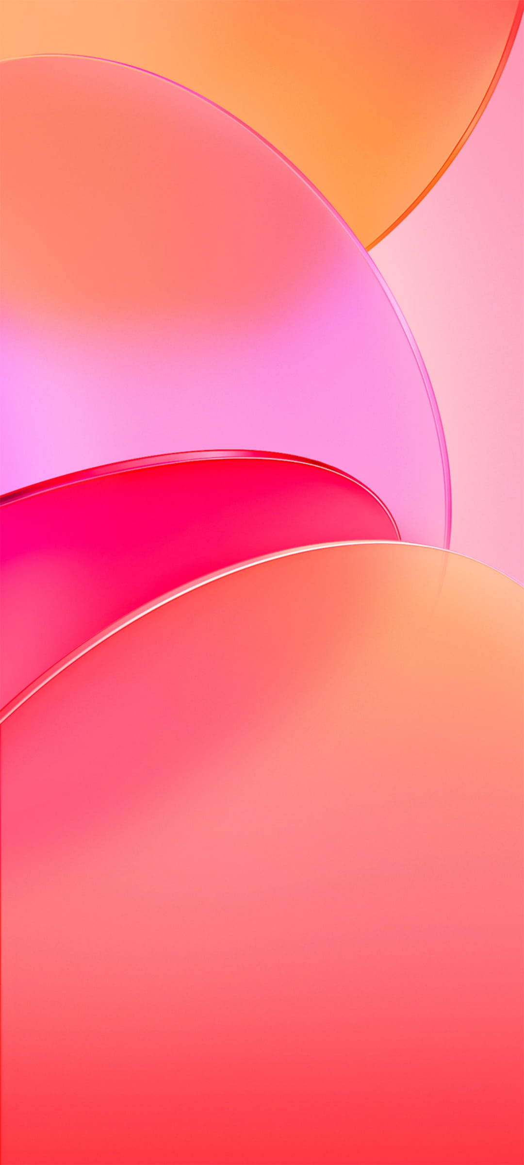 Vivo Y20 i levende pink æstetik Wallpapers