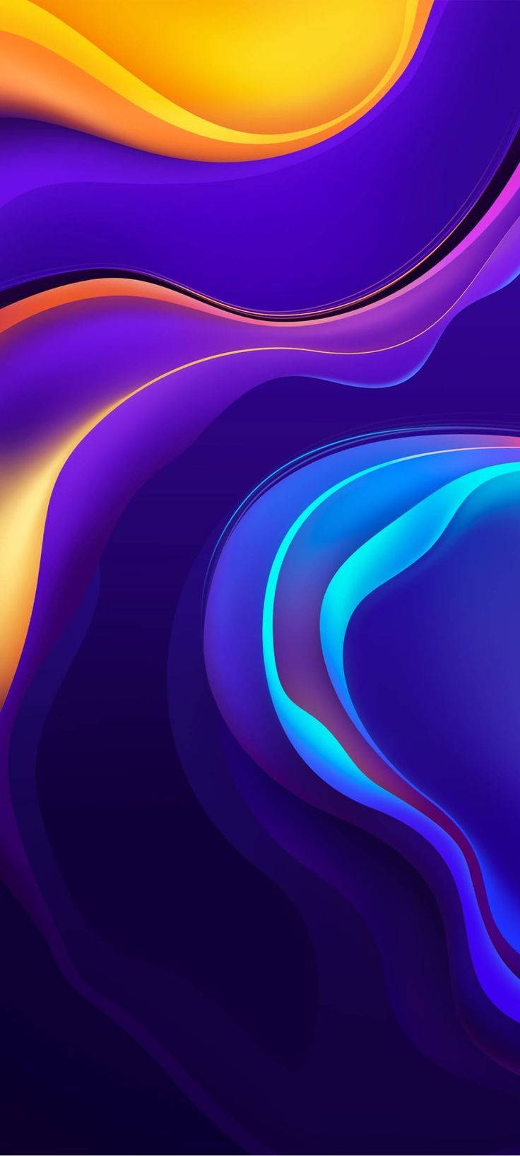 Vivo Y20 Lilla Bølge Abstrakt Wallpapers
