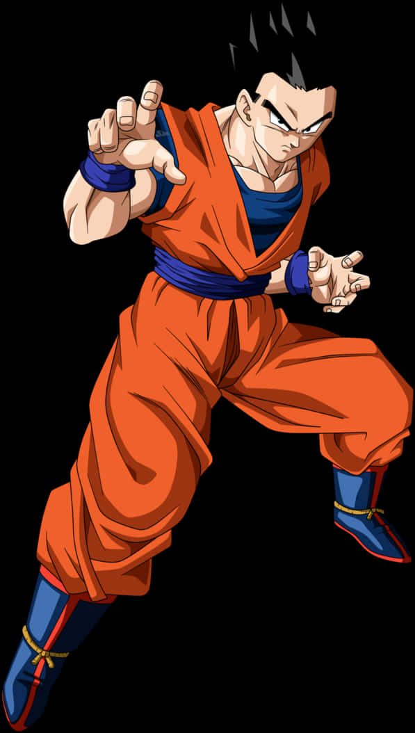 Voksen Gohan klar til kamp Wallpapers