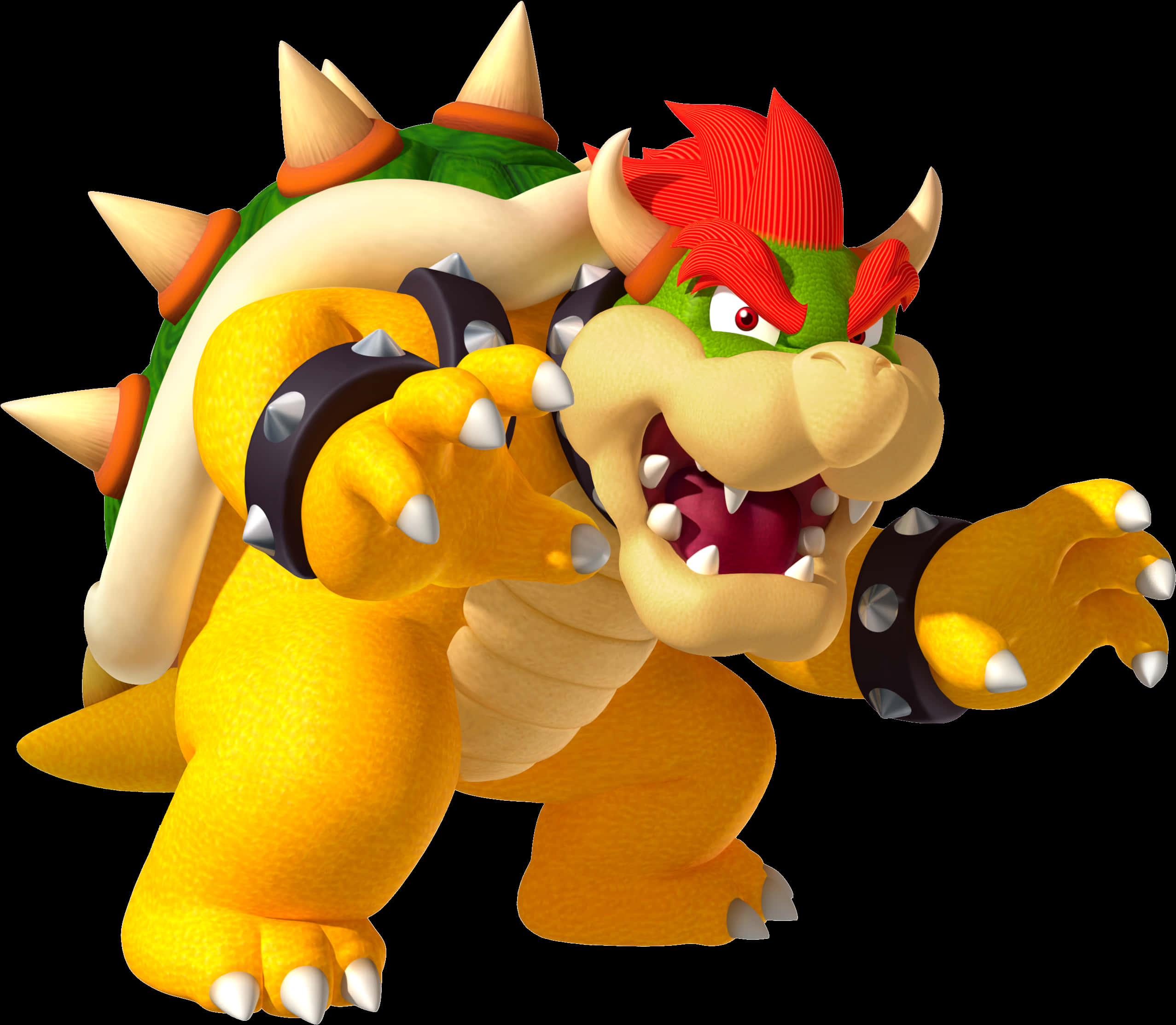 Voldsom_ Bowser_ Karakter_ Render Wallpapers