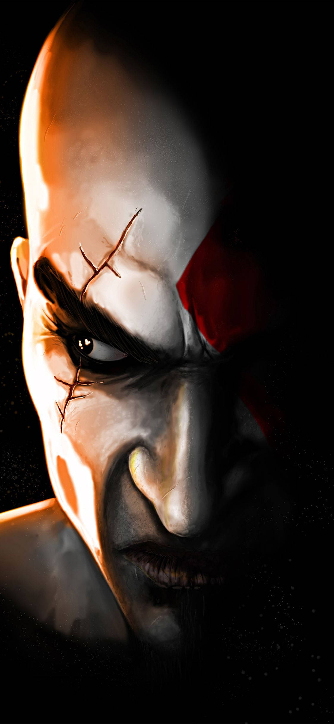 Voldsom Kratos, krigsguden Wallpapers