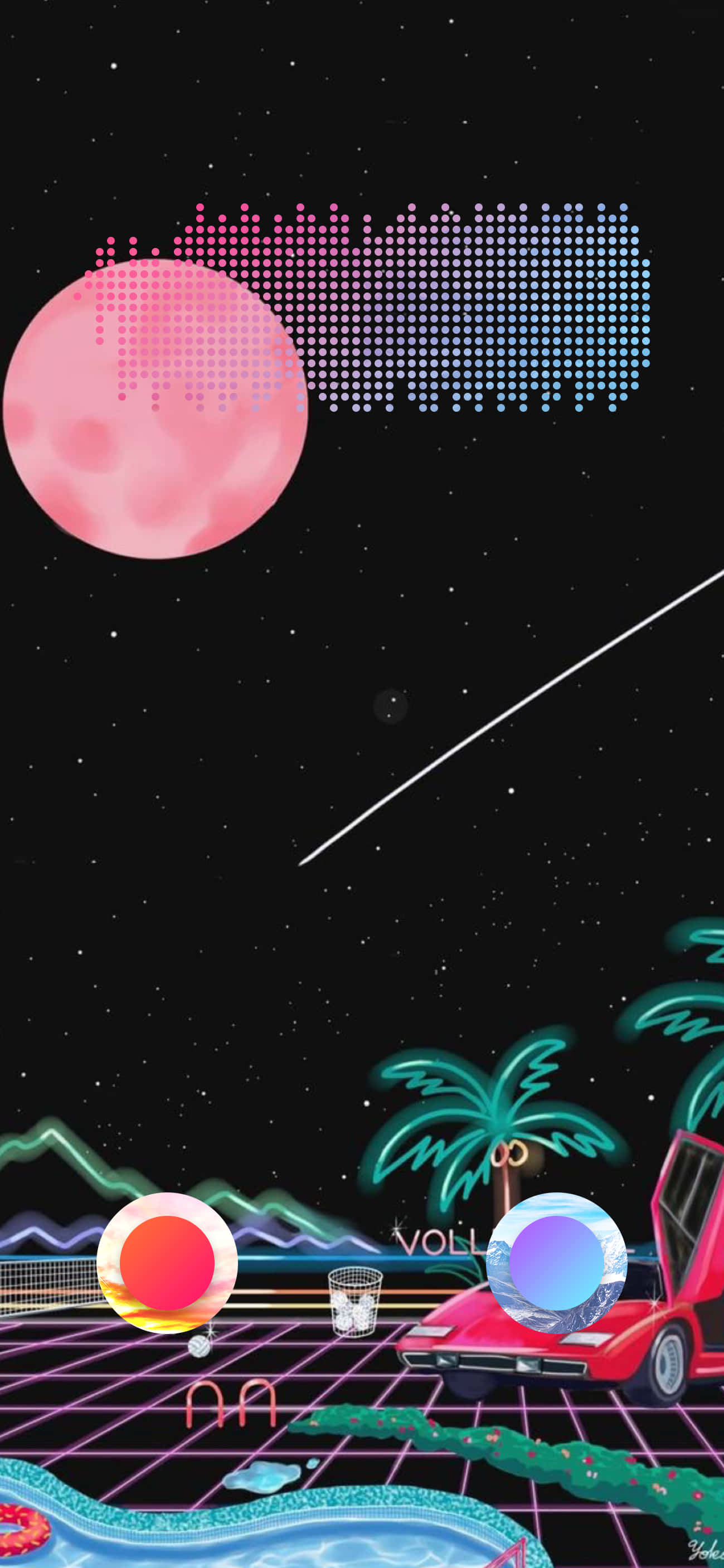 Vær kreativ med Graphic iPhone Wallpapers