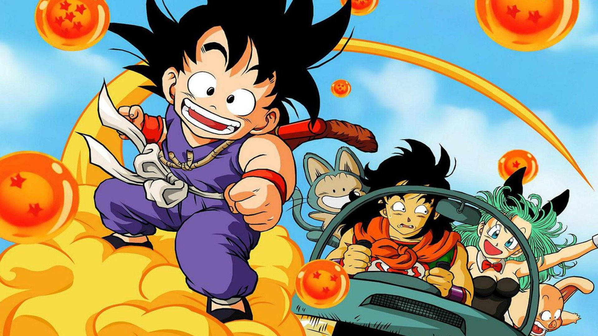 "Vær med på det episke eventyr i Dragon Ball!" Wallpapers