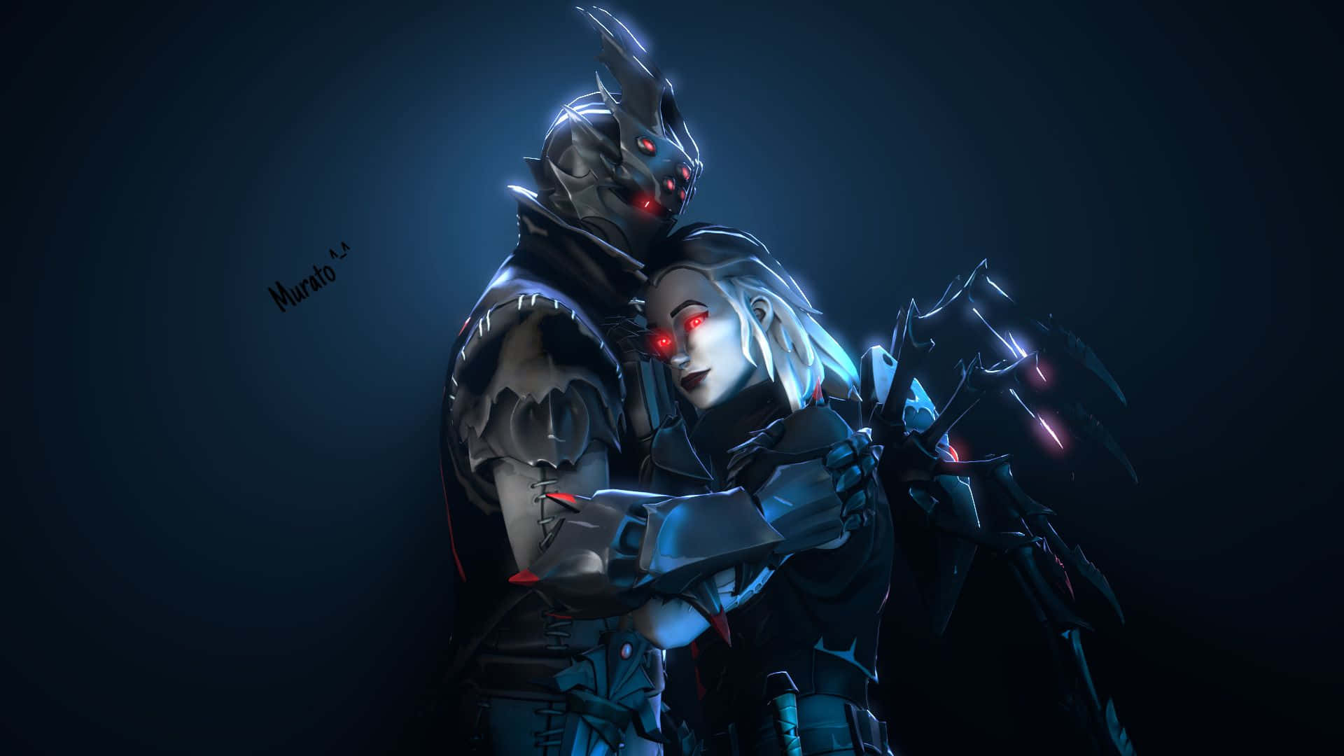 Vær med til festen med Fortnite Manic-skinnet! Wallpapers