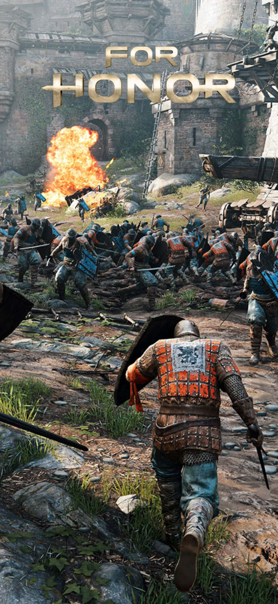 Vær modig og sofistikeret - iPhone Xs For Honor Wallpapers