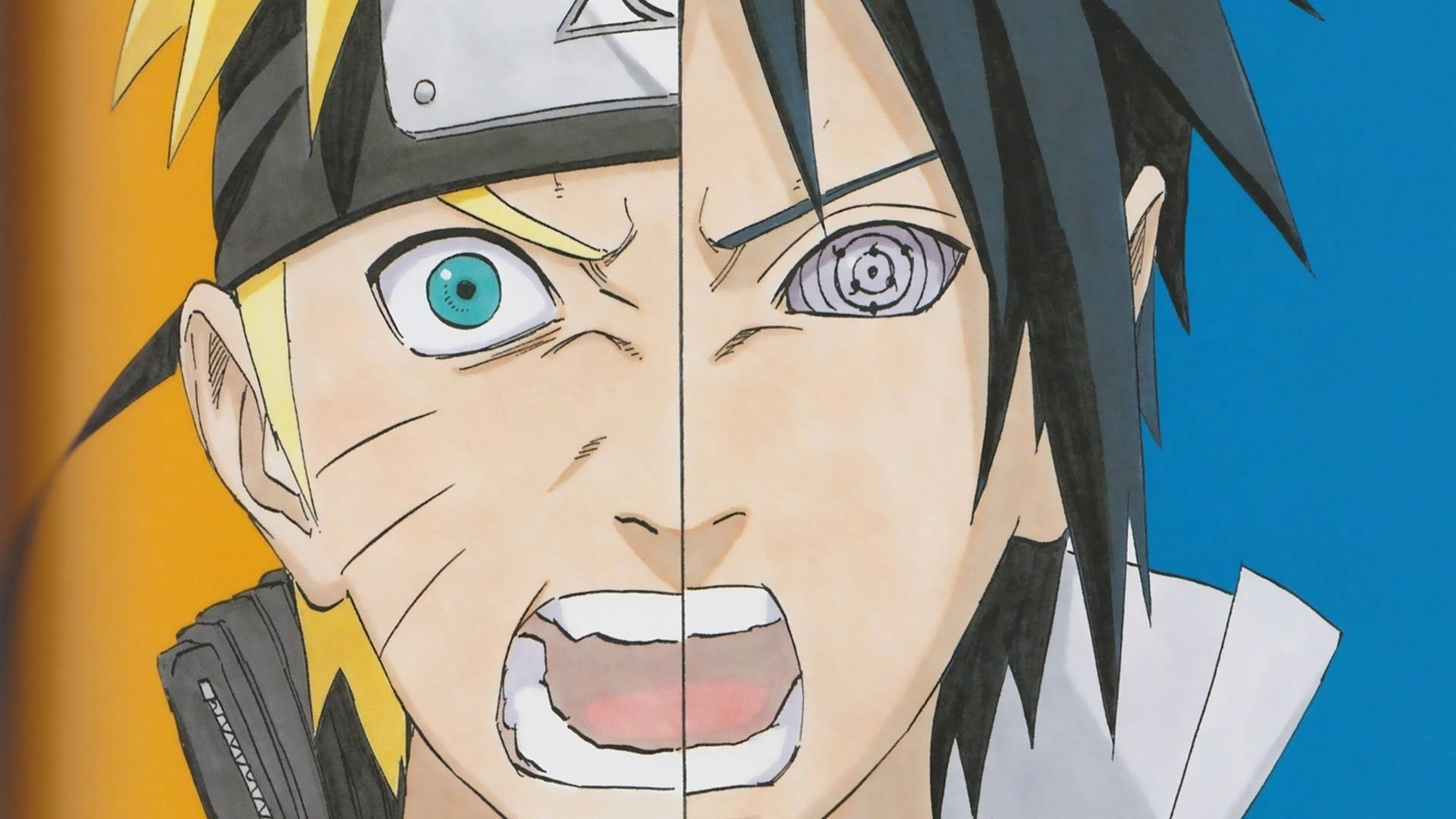Vred Naruto og Sasuke Wallpapers