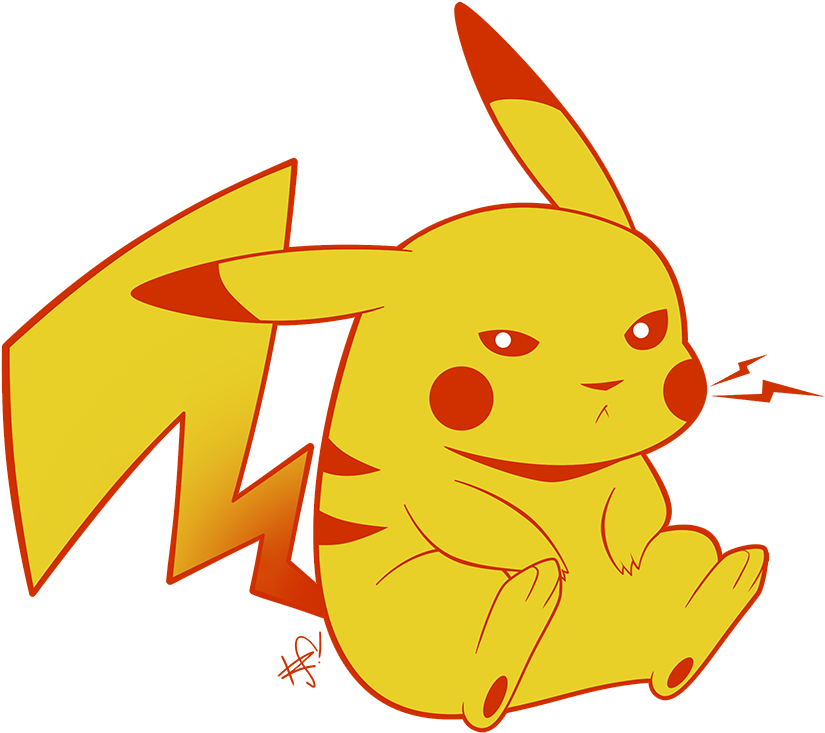 Vred Pikachu illustration Wallpapers
