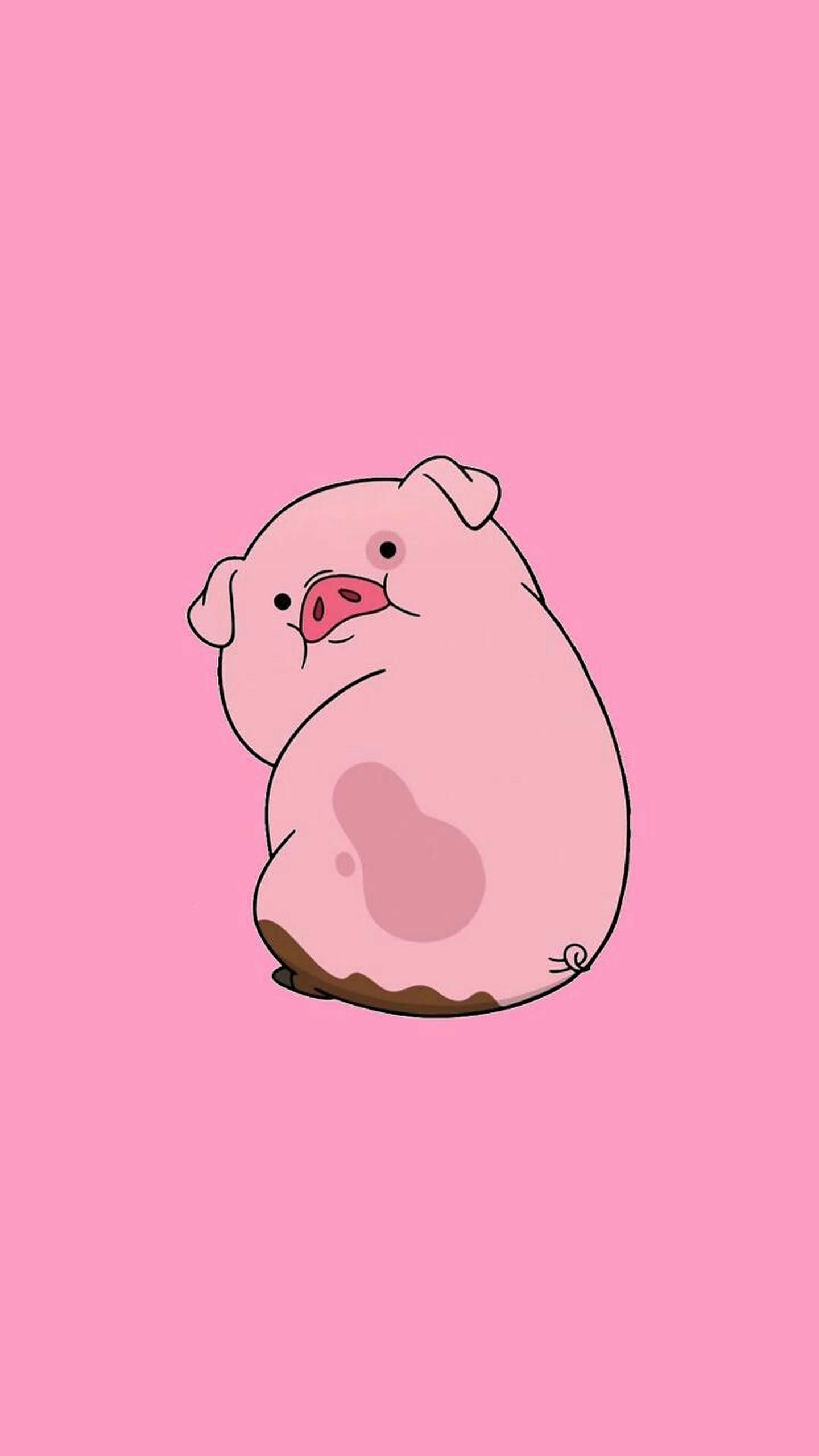 Waddles Sød Gris Wallpapers