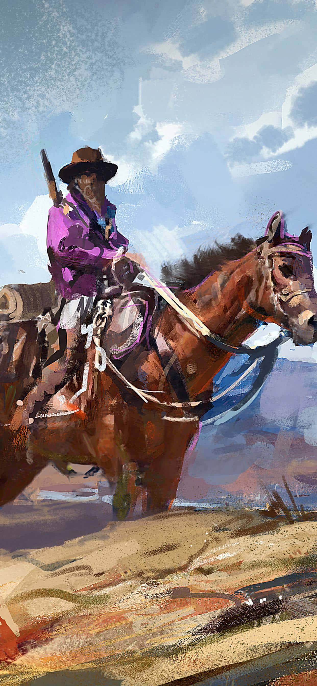 Western Cowboy iPhone Wallpapers