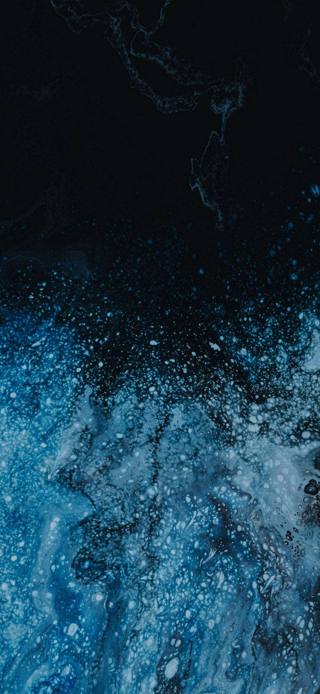 WhatsApp Chat Blå og Sort Wallpapers
