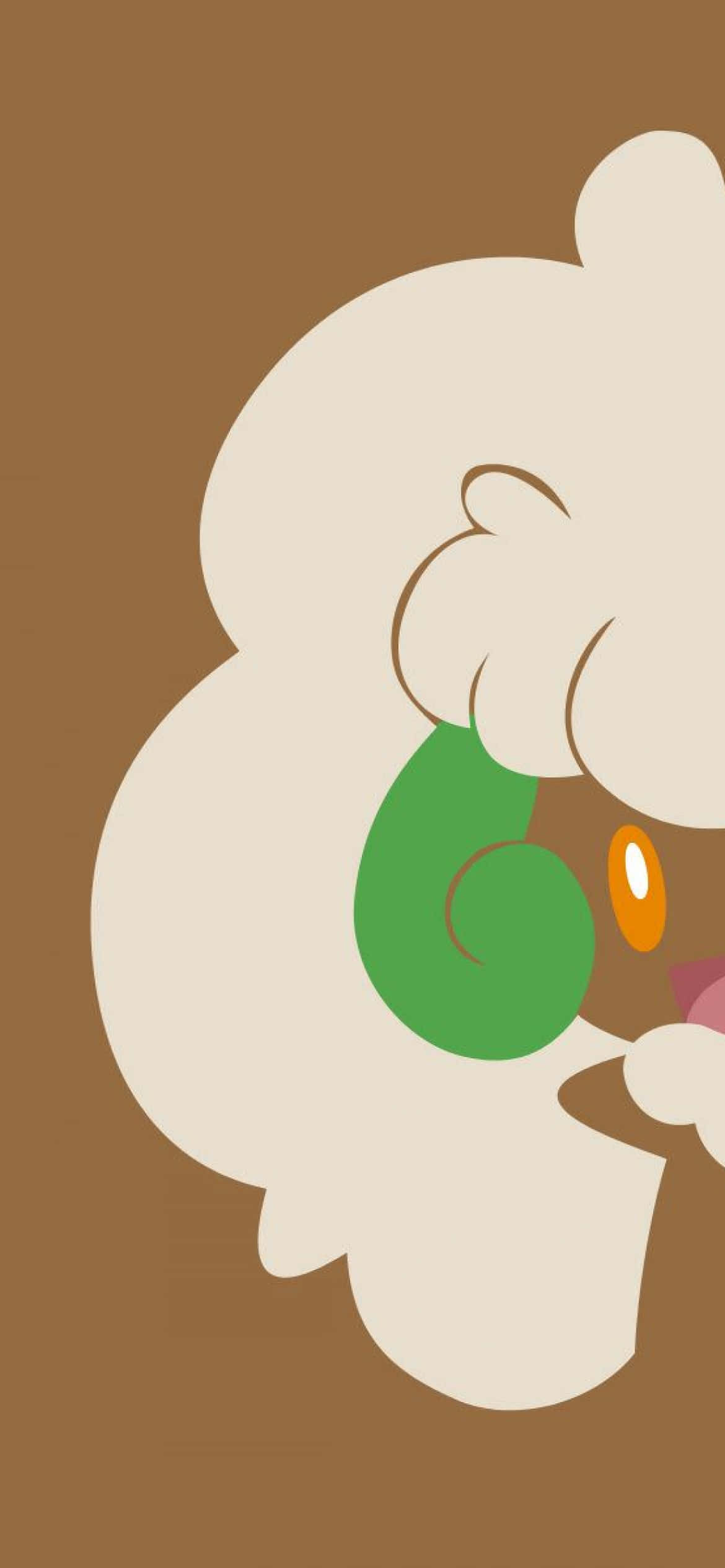 Whimsicott telefon simpel brun æstetik Wallpapers