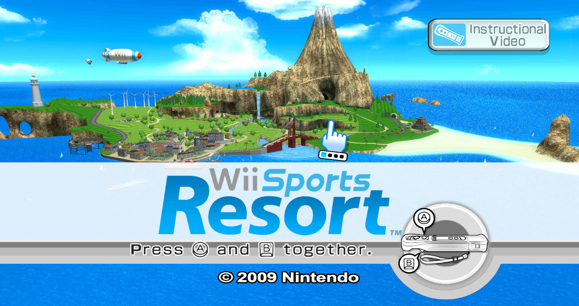 Wii Sports Resort spilintro Wallpapers