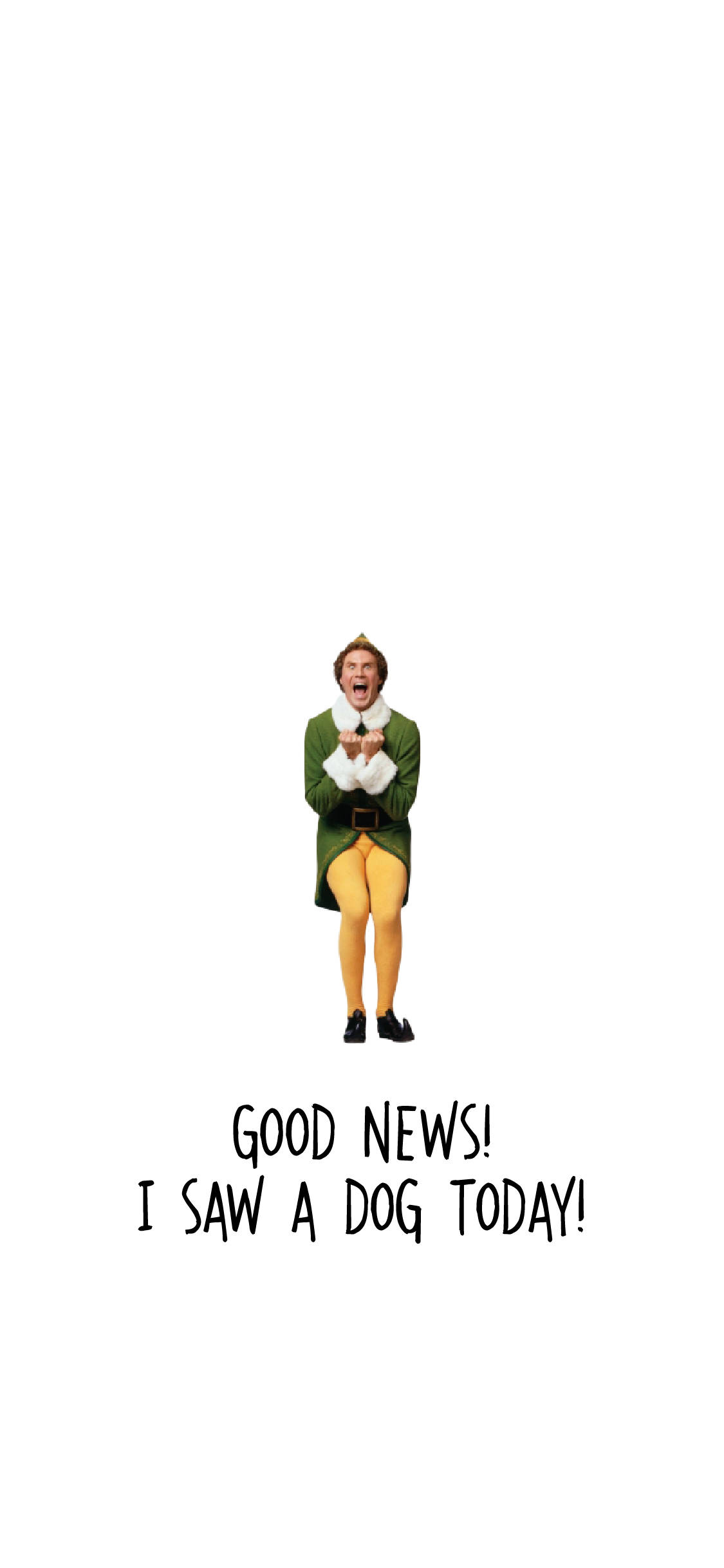 Will Farrell spiller Buddy the Elf i juleklassikeren Elf fra 2003. Wallpapers