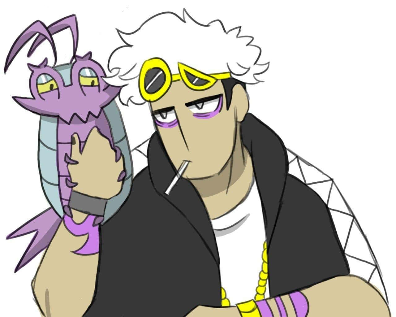 Wimpod med rygende Guzma Wallpapers