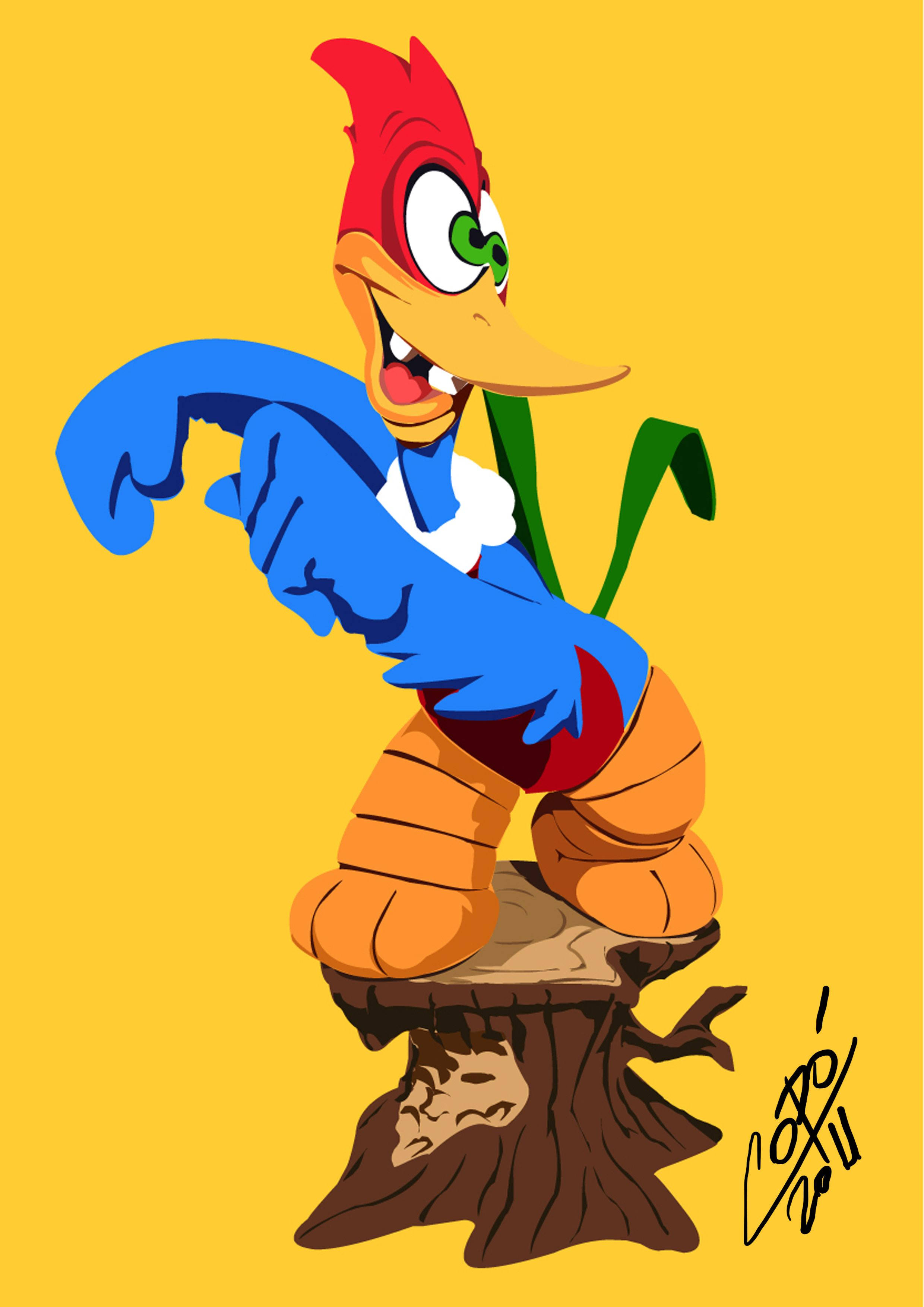 Woody Woodpecker sætter sit præg i 1940'erne Wallpapers