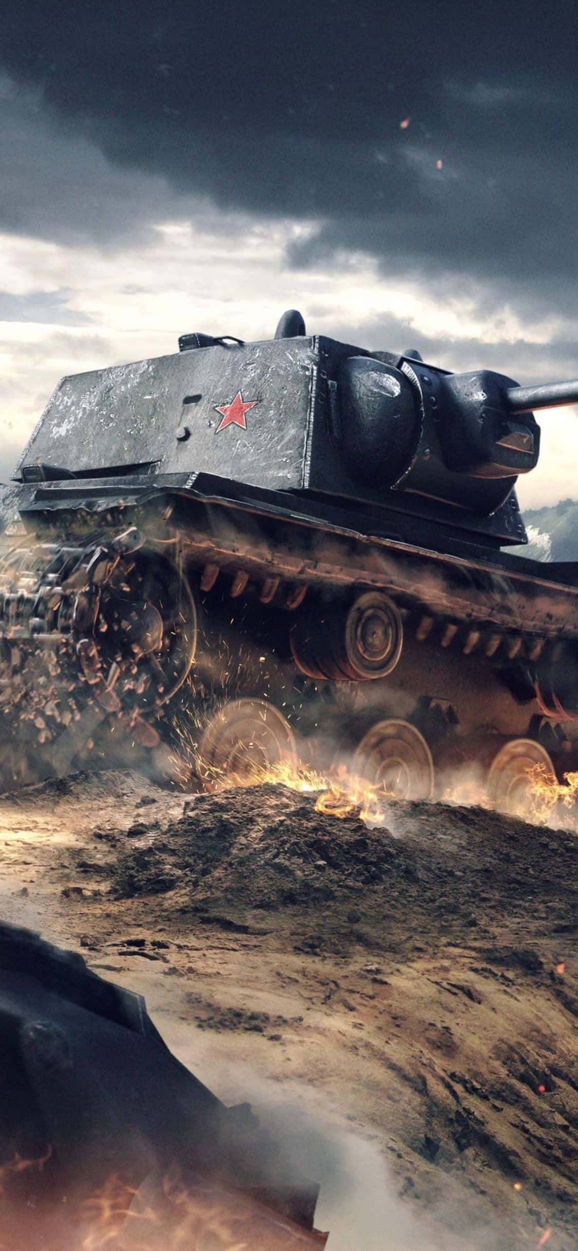 World of Tanks - en kampvogn i ørkenen Wallpapers