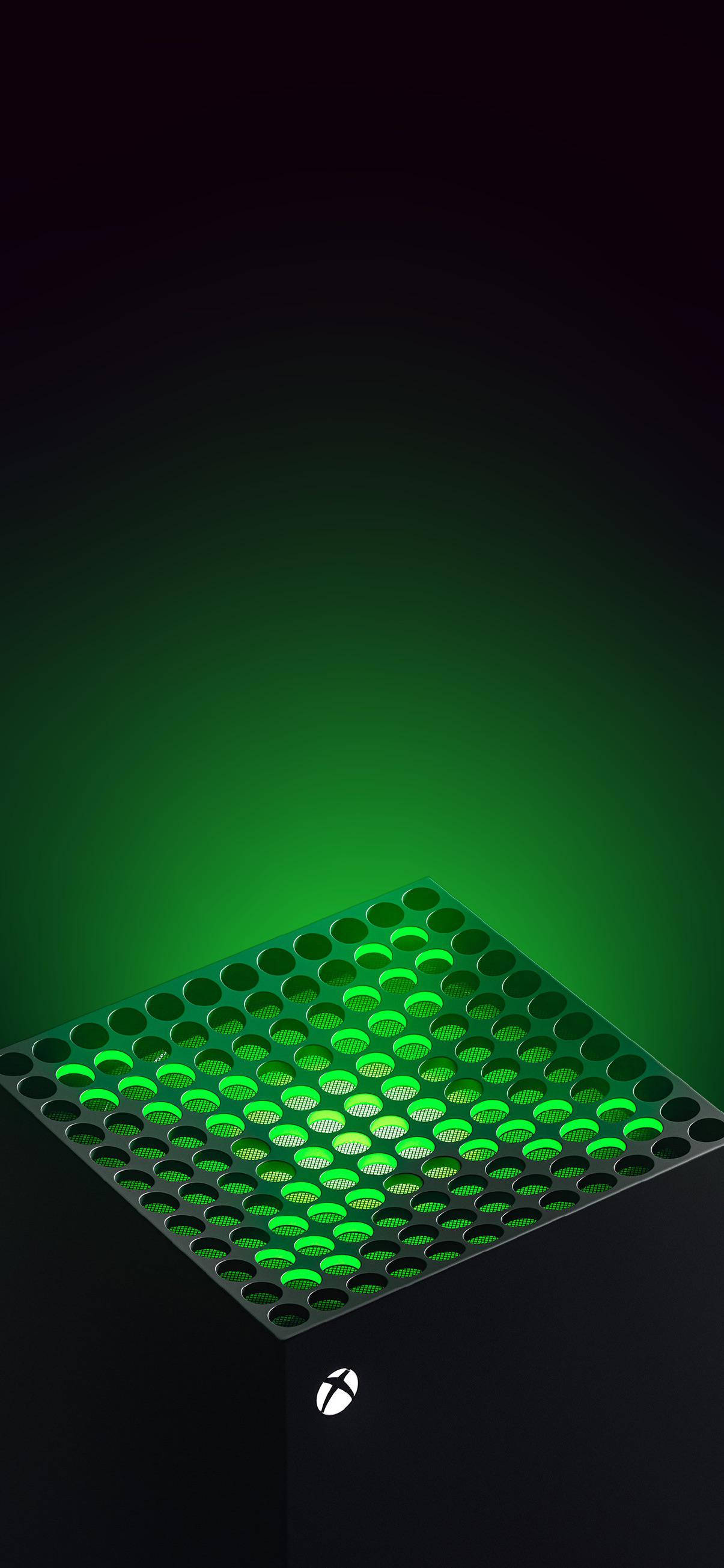Xbox Series X grønt lys Wallpapers