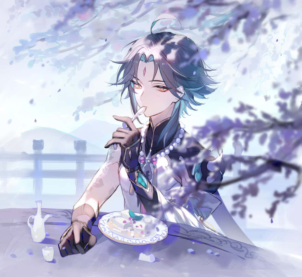 Xiao spiser baggrundsbillede Wallpapers