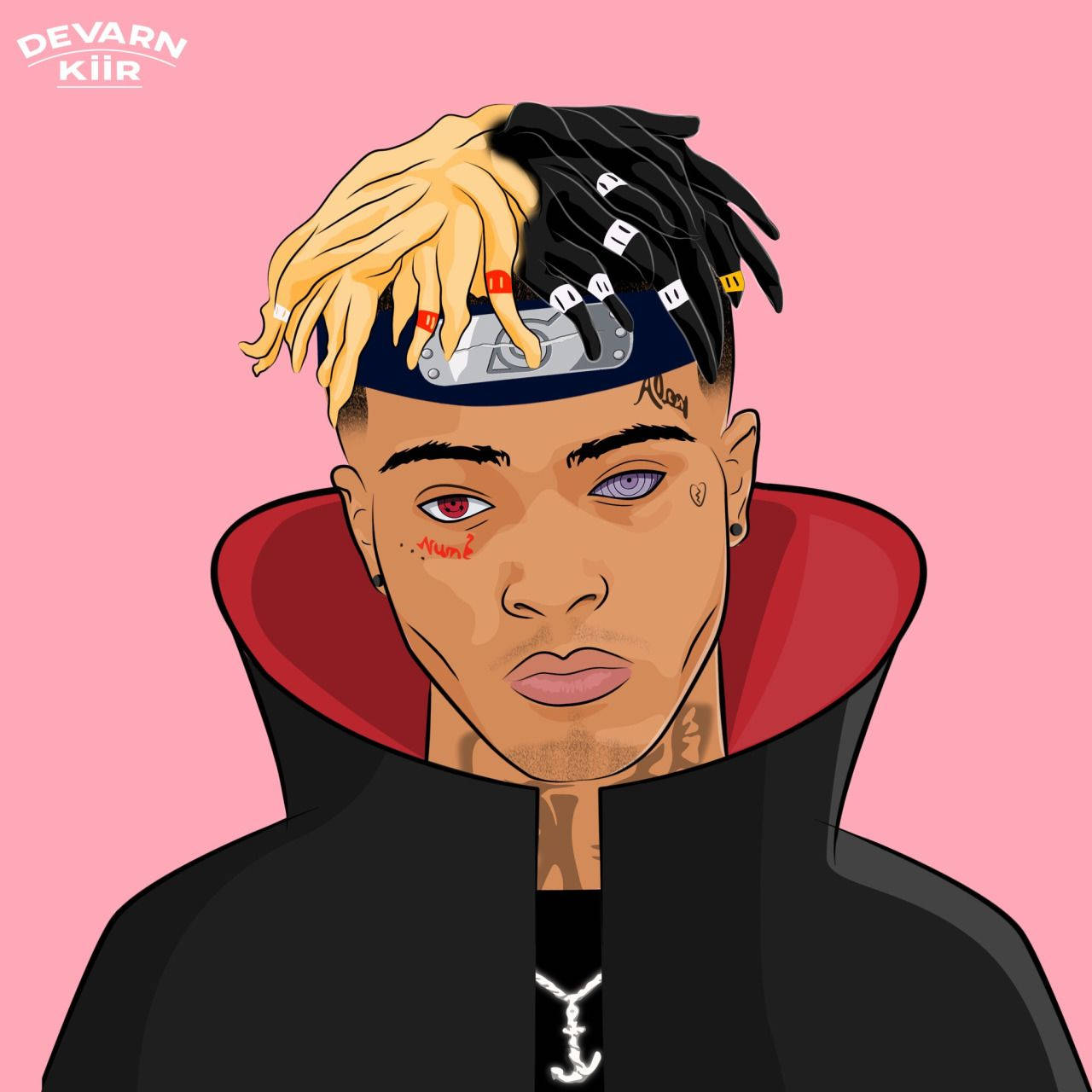 Xxxtentacion Anime Akatsuki Kappe Wallpapers