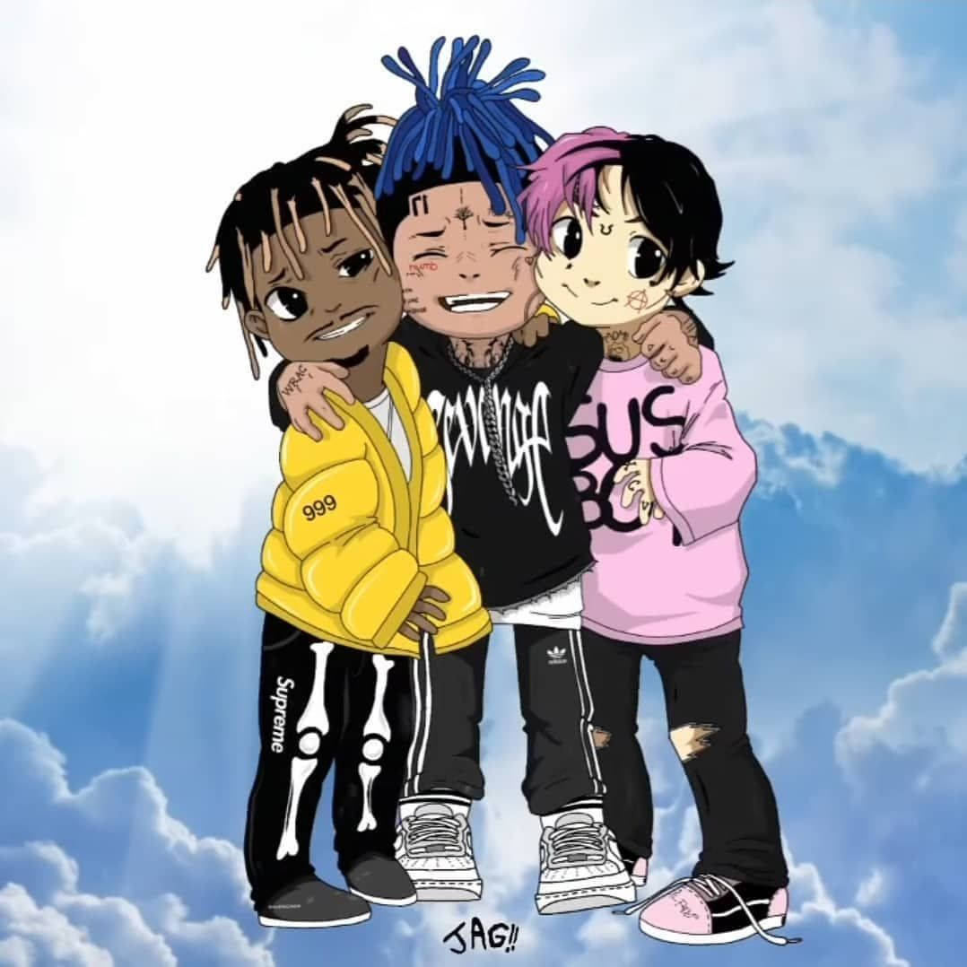 Xxxtentacion Anime Og Venner Wallpapers