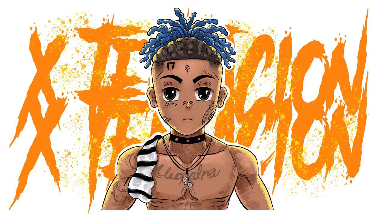 Xxxtentacion Anime Kreativ Kunst Wallpapers