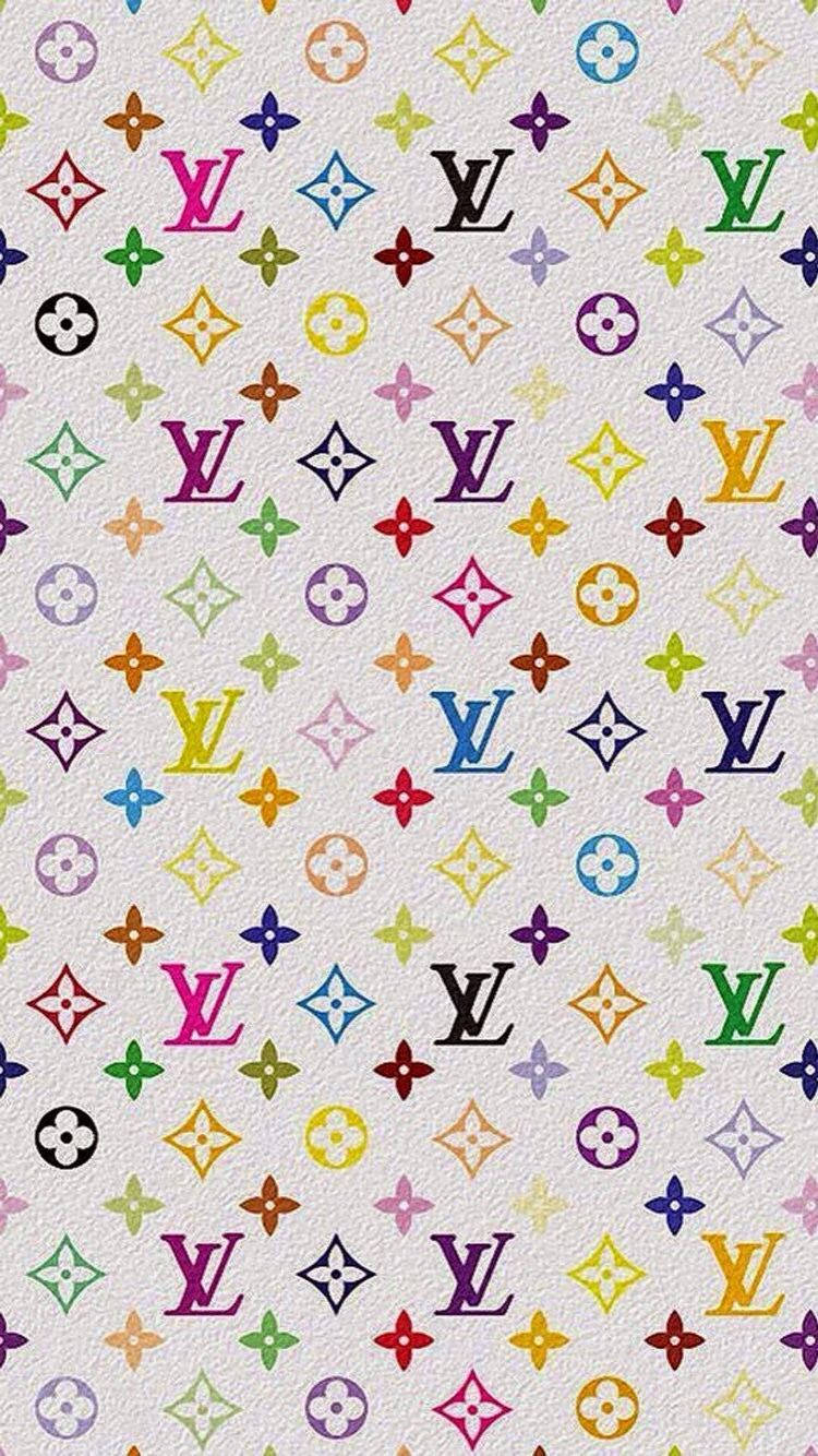 Y2k æstetisk Lv Monogram Logo Wallpapers