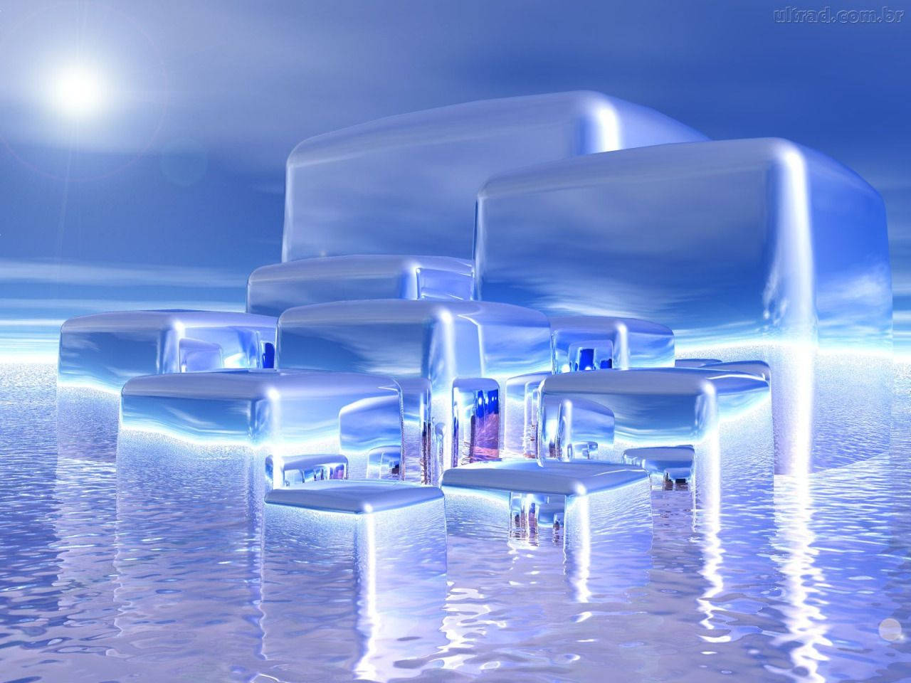 Y2k Æstetiske Isterninger Wallpapers