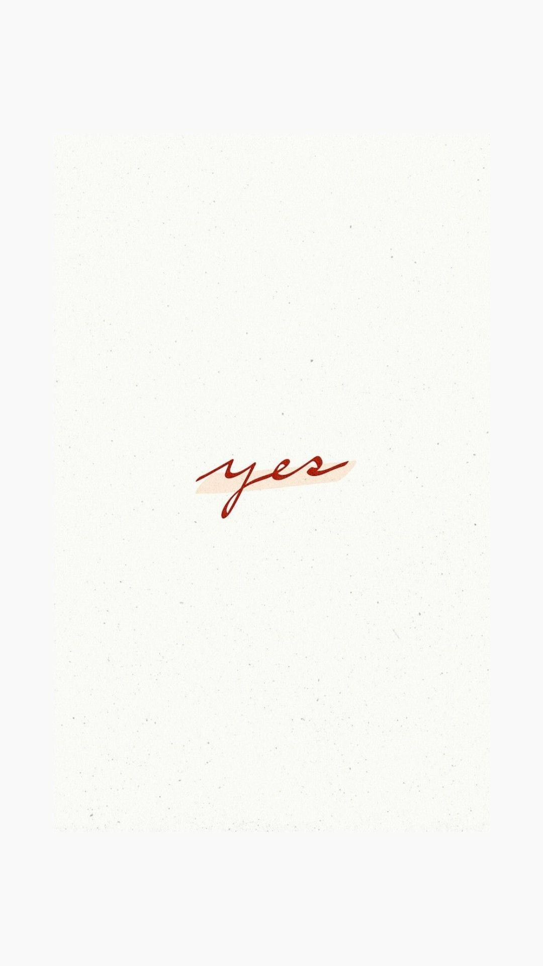 Yes Æstetisk Hvid Wallpapers