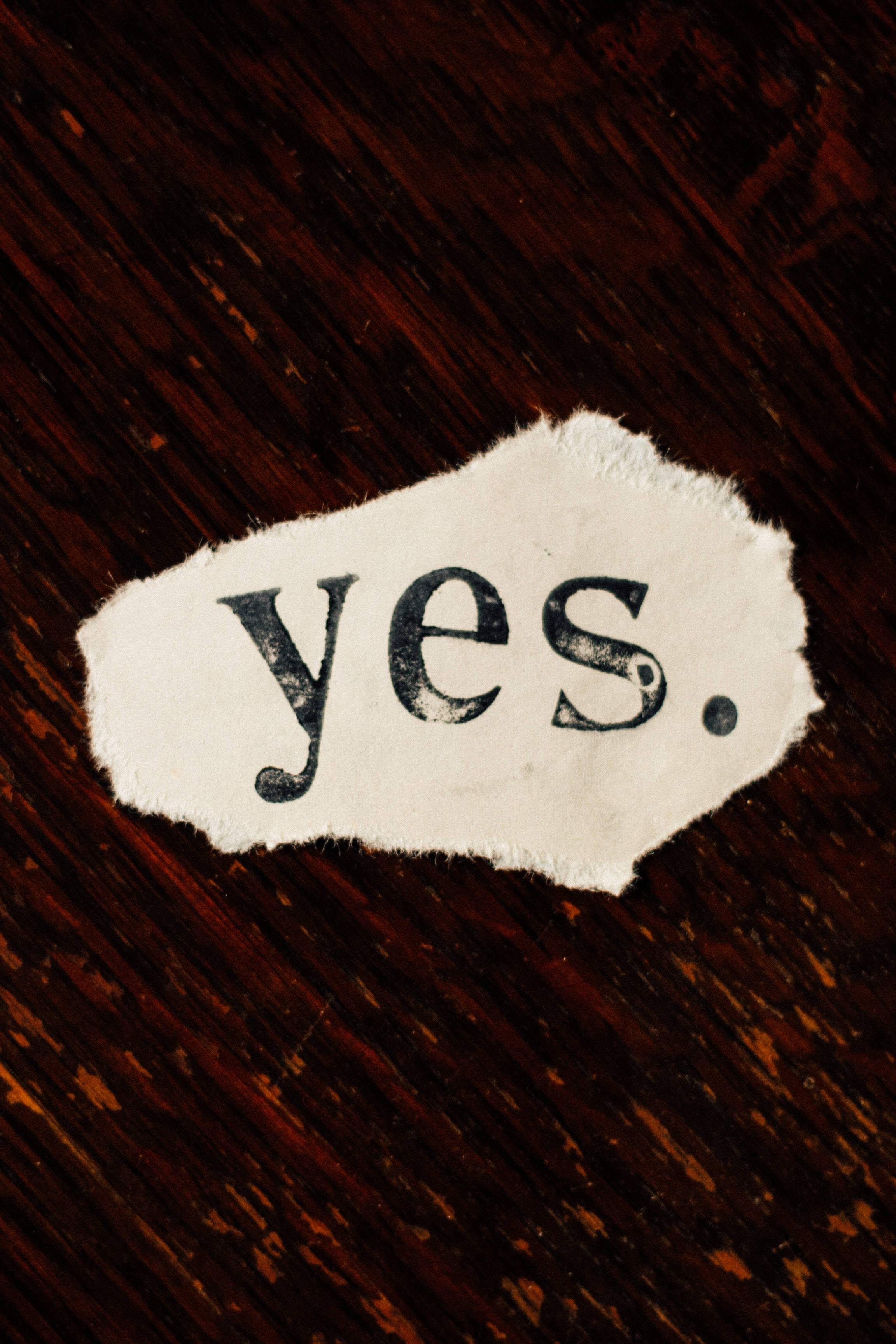 Yes Tekst Wallpapers