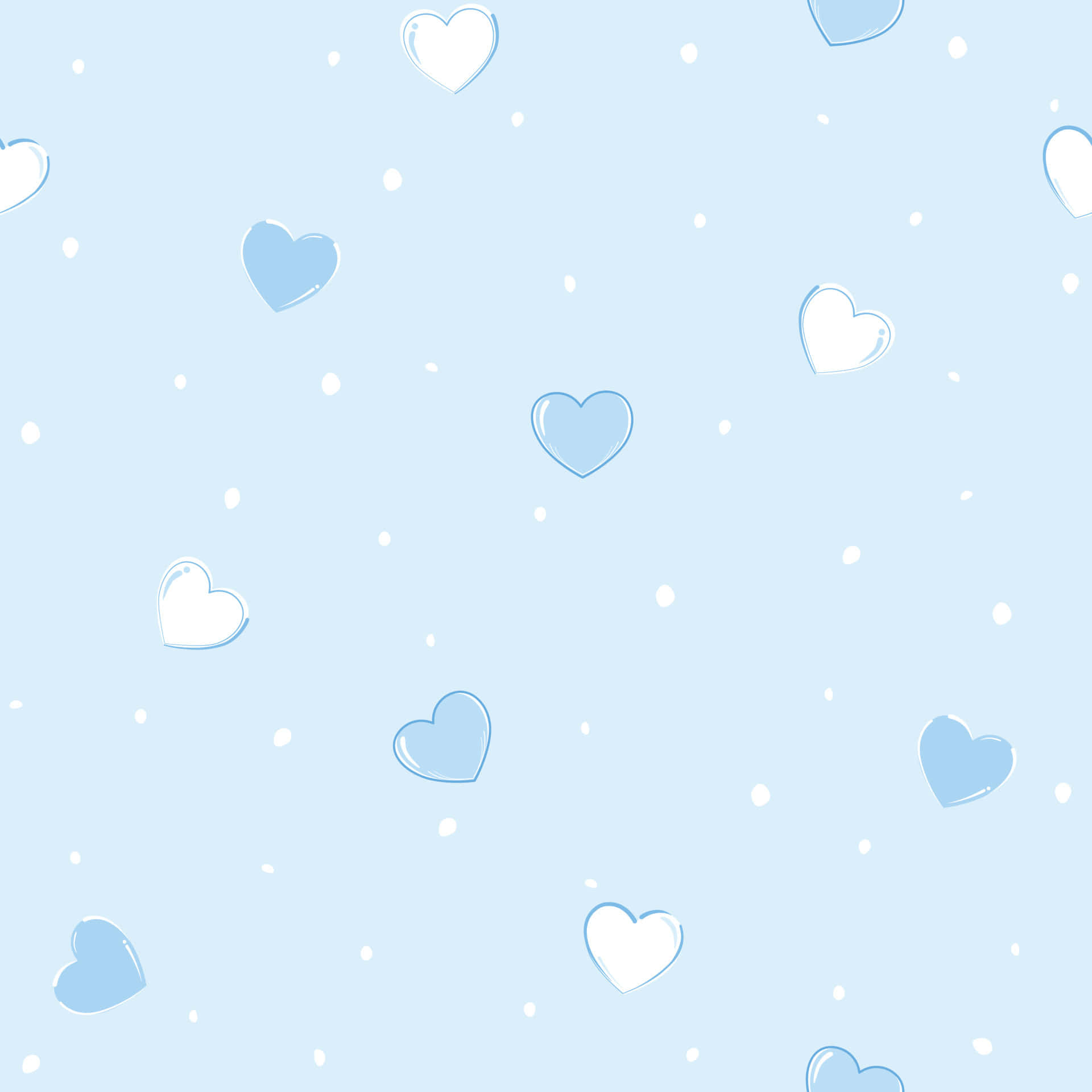 Yndig blå abstrakt baggrund Wallpapers