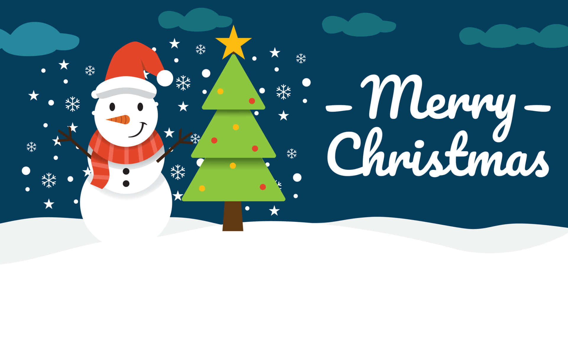 Yndig hvalp sidder under et juletræ med pynt Wallpapers