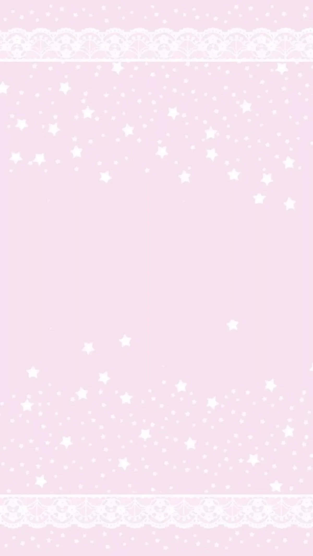 Yndig Kawaii Lyserød Baggrund Wallpapers