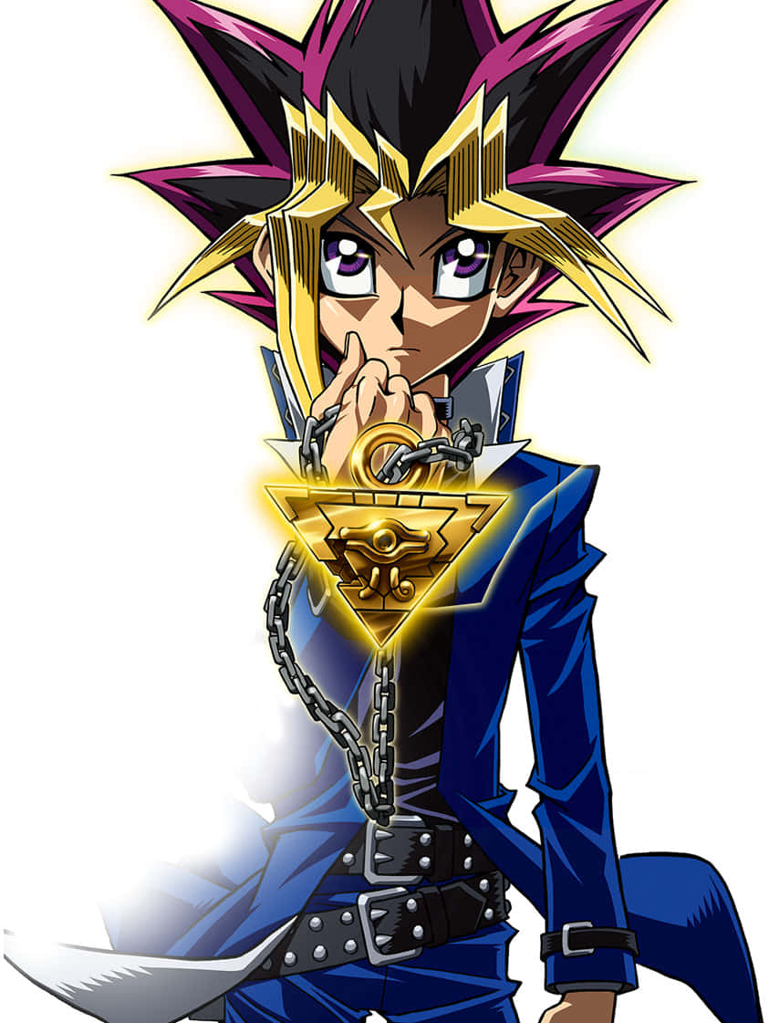 Yugi Muto, spillenes konge, i aktion Wallpapers