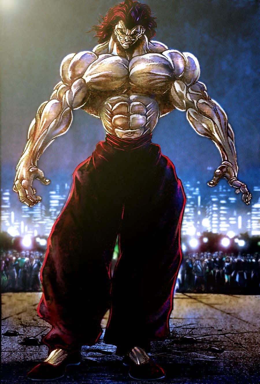 Yujiro Hanma fra Baki the Grappler Wallpapers
