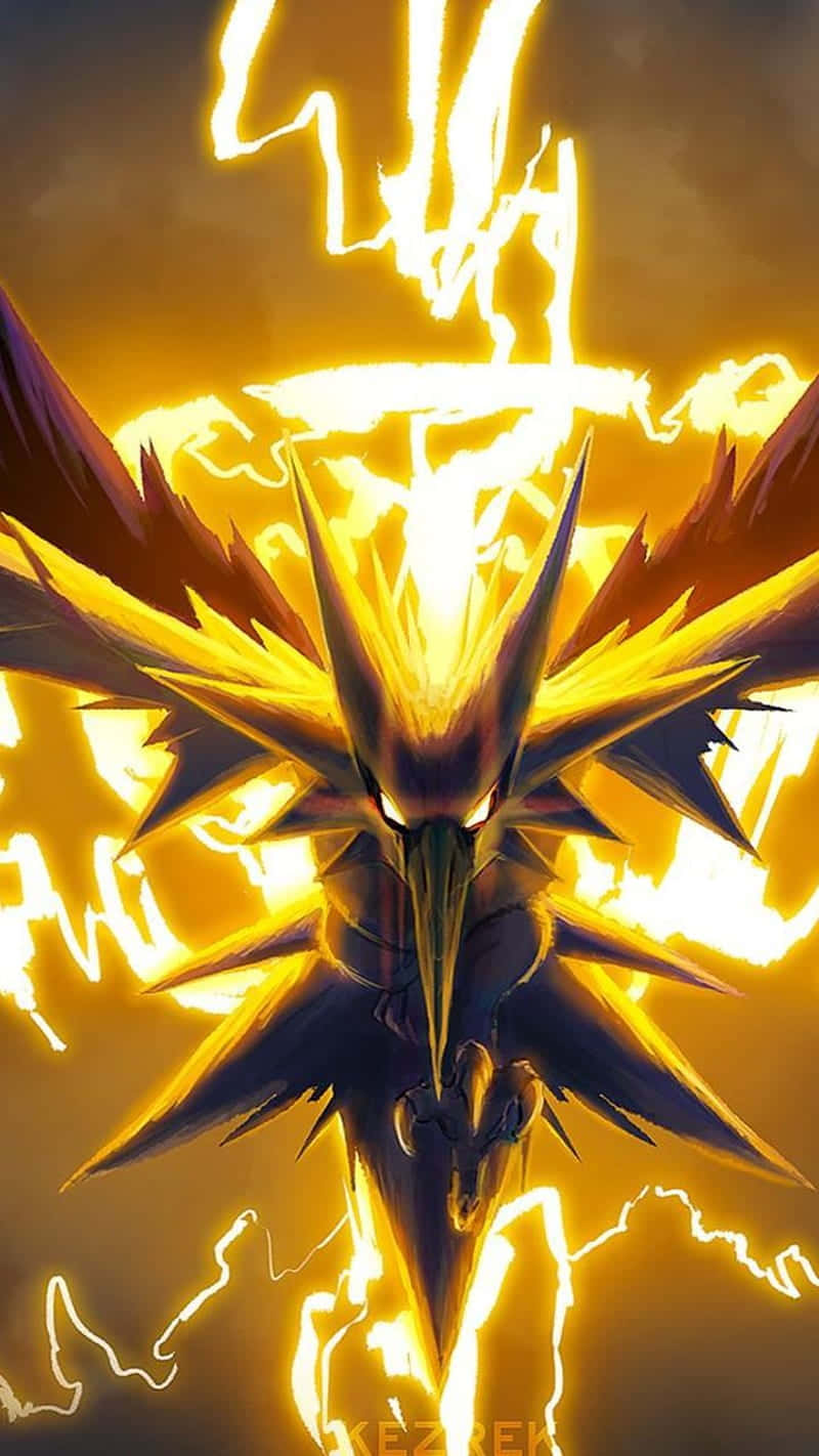 Zapdos med lyn Wallpapers