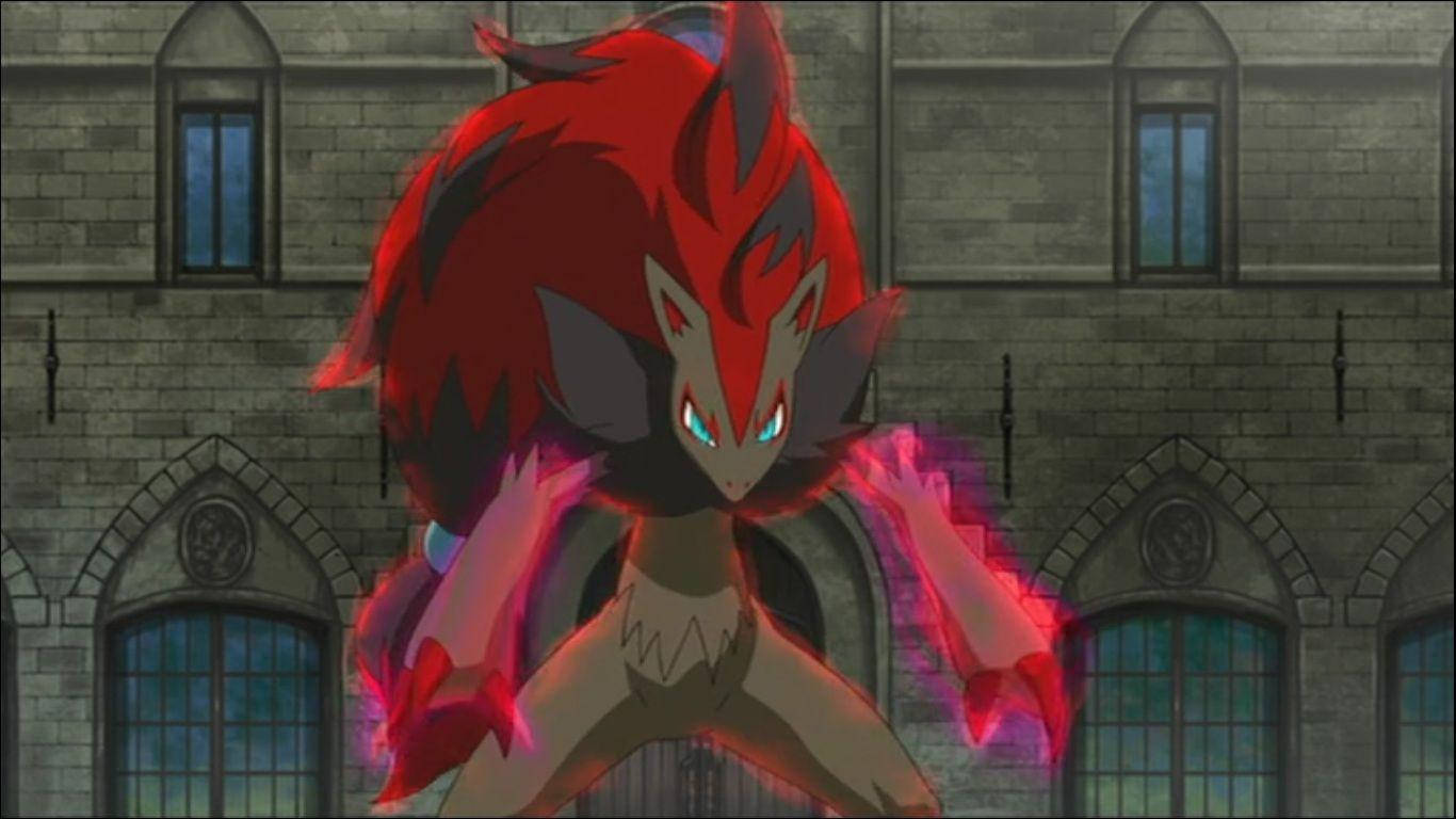 Zoroark i Pokémon-animeen Wallpapers