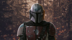 4K The Mandalorian Boba Fett i Mørk Skov — Mørk skov Wallpapers