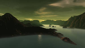 8k 7680x4320 Ultra Hd skrivebordsbaggrund fjord — 2560x1440 Wallpapers