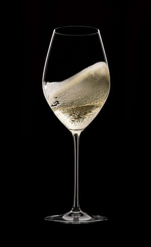 A glass of white wine to toast a special moment — Lenovo Tab One Wallpapers