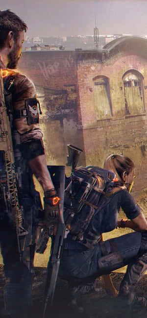 iPhone Xs Max The Division baggrund — Galaxy S25 Wallpapers