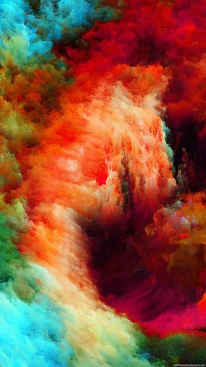 Abstrakt iPhone Havstænk — Abstrakt iPhone Wallpapers