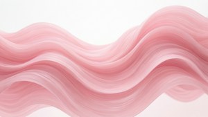Flydende lyserøde bølger, der skaber en moderne abstrakt æstetik. — Lys pink æstetik Wallpapers