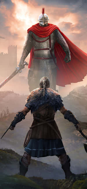Iphone Xs Max Assassin's Creed Valhalla Baggrund — Tecno Spark 50 Pro Wallpapers