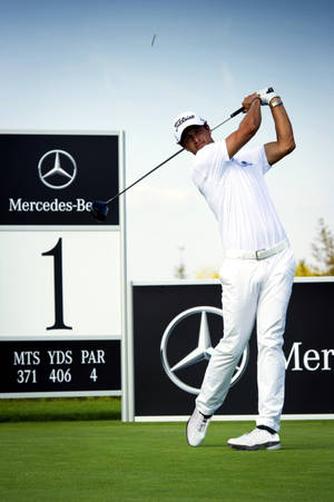 Adam Scott Mercedes Benz Nummer 1 — Huawei MatePad Pro Max Wallpapers