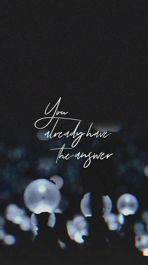 Æstetisk BTS Army Bomb — Bts æstetik Wallpapers