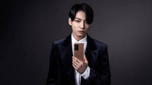 Æstetisk BTS Jungkook telefonmodellering — Bts æstetik Wallpapers