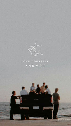 Æstetisk BTS på strand lastbil — Æstetisk bts Wallpapers